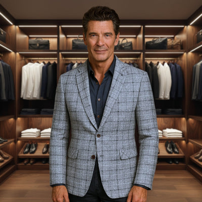 Monaco  | Premium Tailored Check Blazer