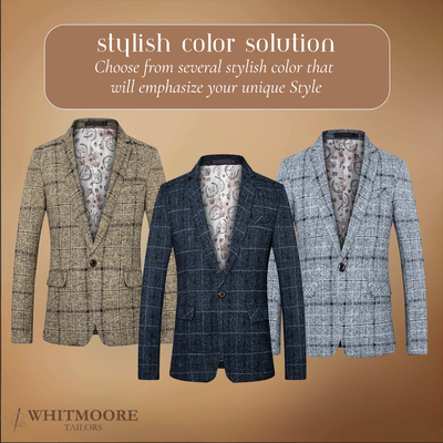 Monaco  | Premium Tailored Check Blazer