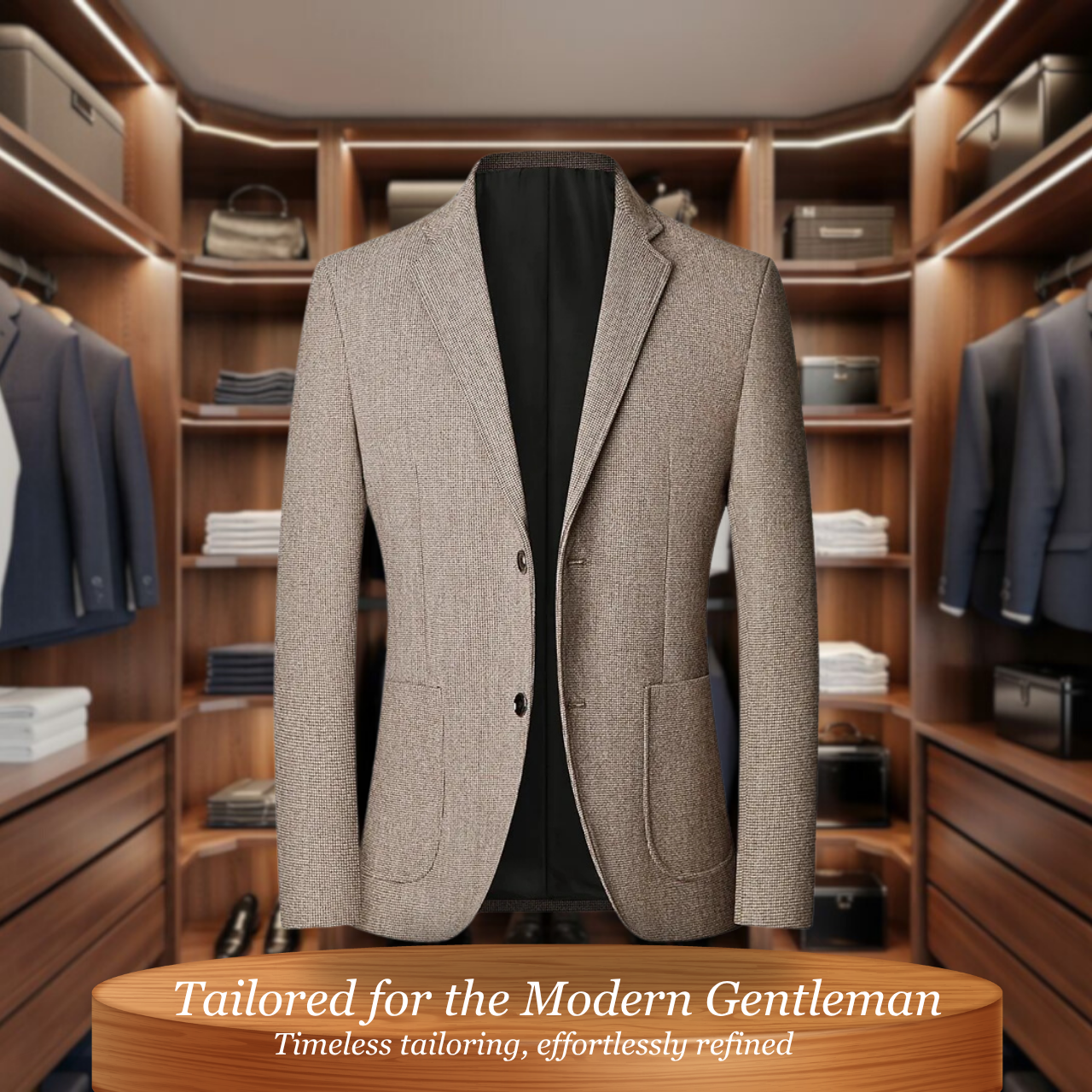 Richard | Classic Wool, Tailored Elegance