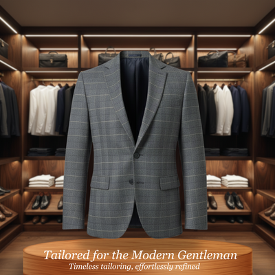 Bexley | British-Inspired Plaid Blazer