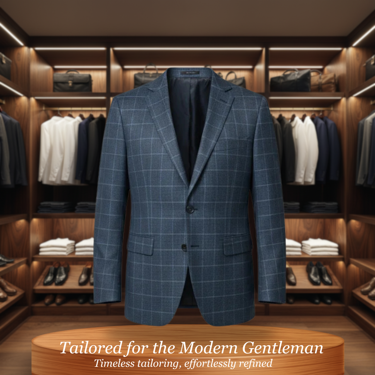 Bexley | British-Inspired Plaid Blazer