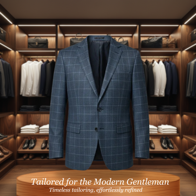 Bexley | British-Inspired Plaid Blazer