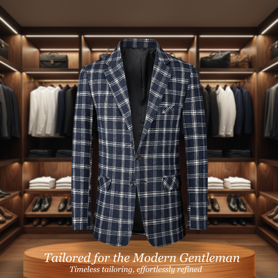 Alexander | Casual Checkered Blazer