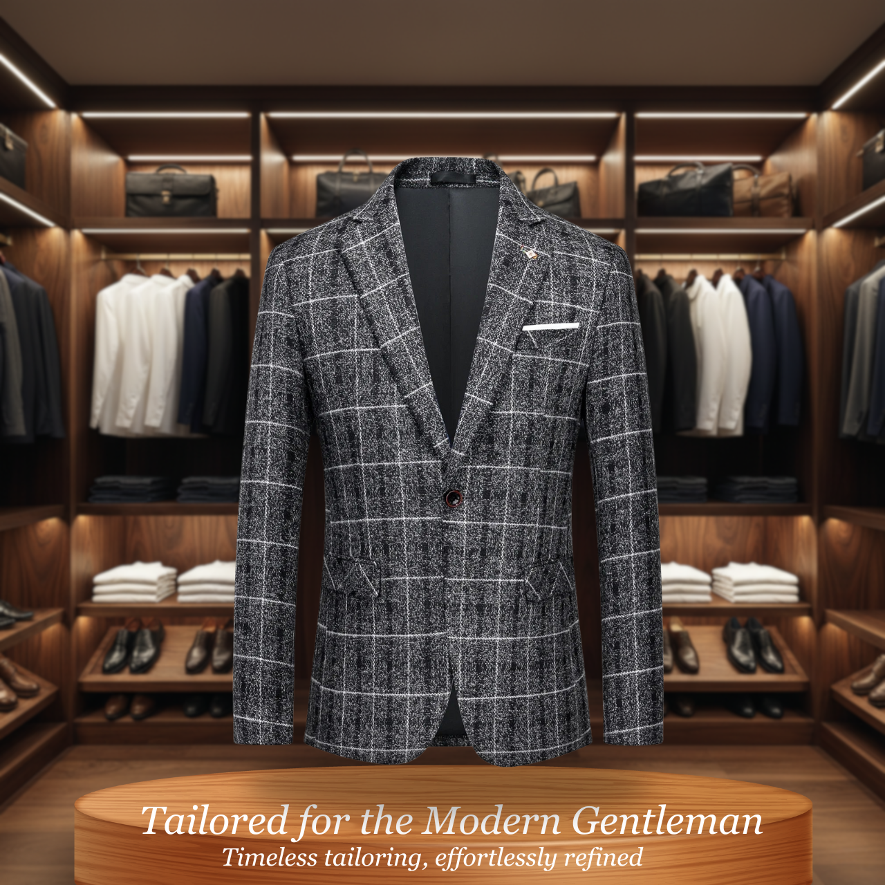 Glen | Classic Check, Modern Versatility