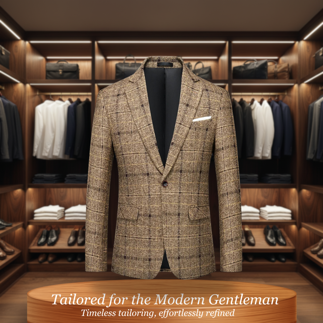 Glen | Classic Check, Modern Versatility