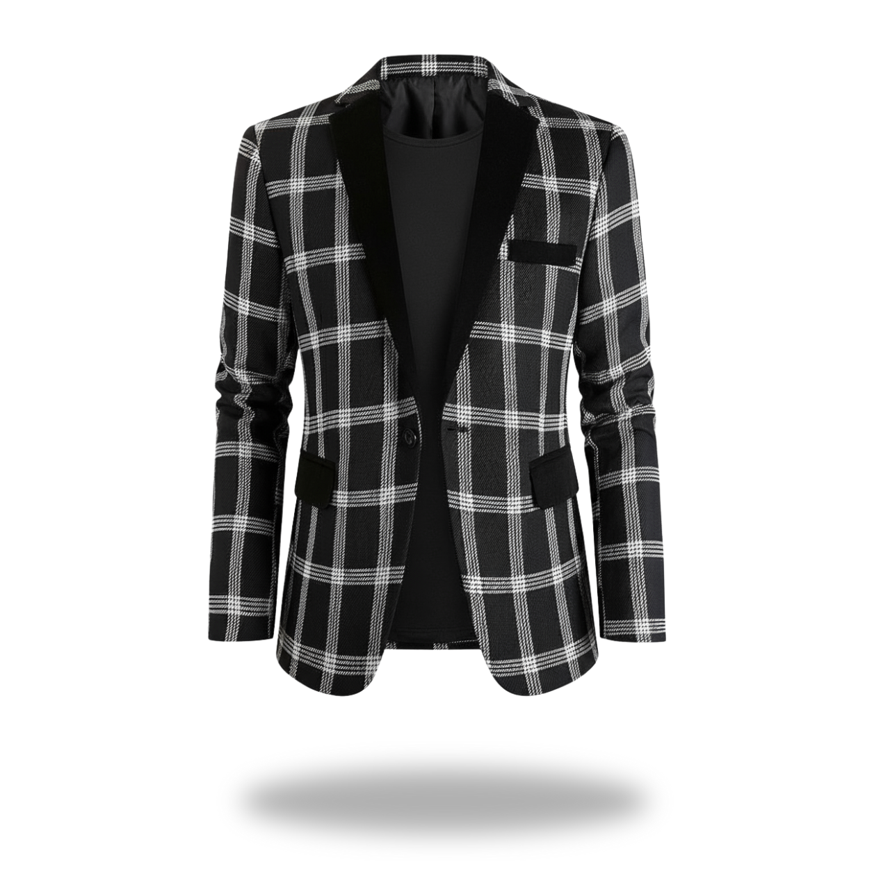 Ethan | Men’s Gentlemen's Plaid Blazer