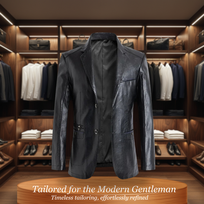 Blake | Italian-Inspired Tailored Leather Jacket