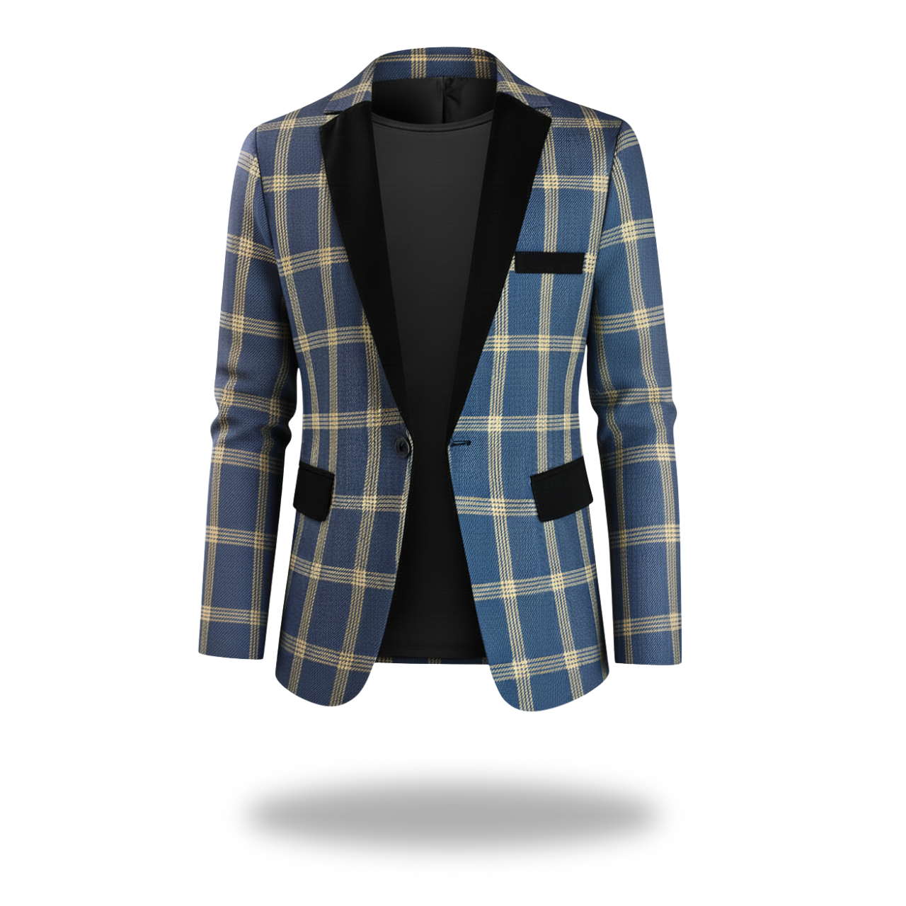 Ethan | Men’s Gentlemen's Plaid Blazer