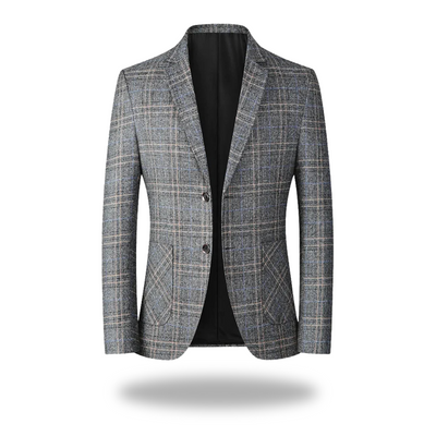 Peter | Tailored Plaid Jacket for Business