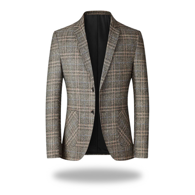 Peter | Tailored Plaid Jacket for Business