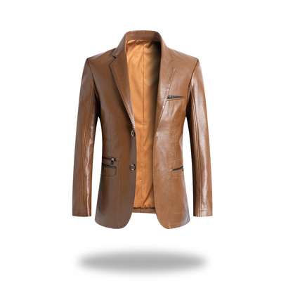 Blake | Italian-Inspired Tailored Leather Jacket
