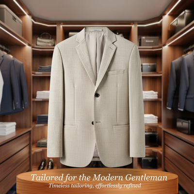 Morgan | Linen-Wool Blend Blazer