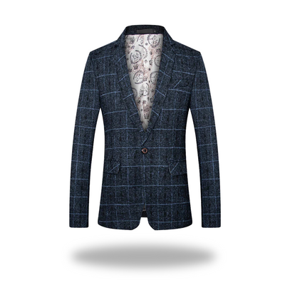 Monaco  | Premium Tailored Check Blazer