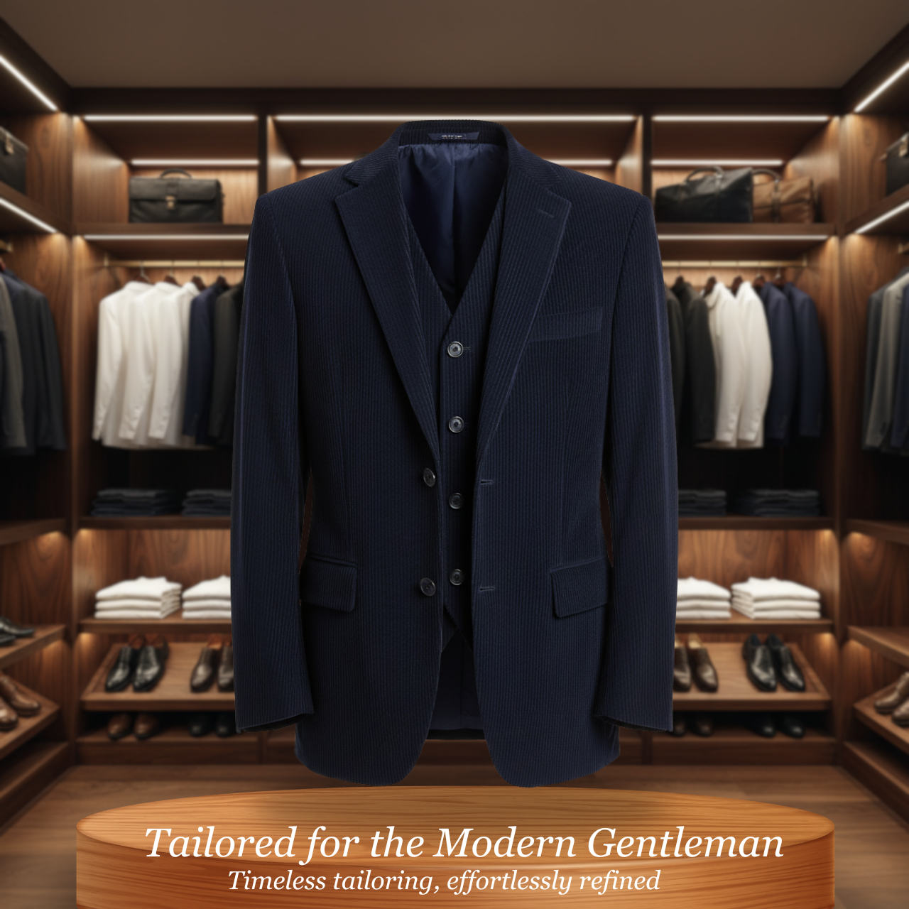 Benedict - Vintage Blazer & Waistcoat Set