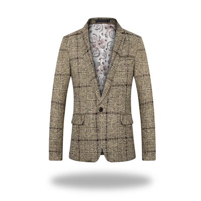 Monaco  | Premium Tailored Check Blazer
