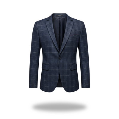 Adrian | British Plaid Suit Jacket