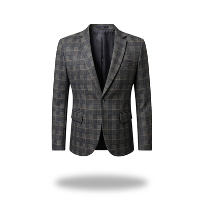 Adrian | British Plaid Suit Jacket