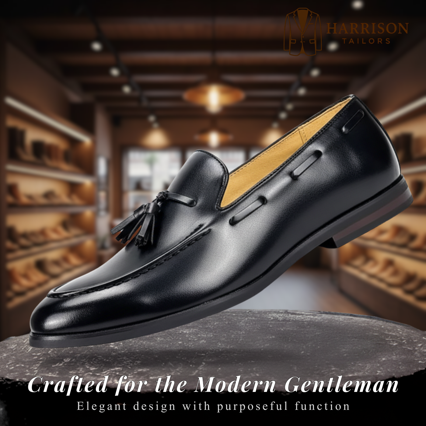Benjamin | British Style Formal Loafers with Tassels