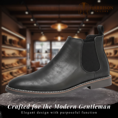 Charles | Ankle Boots with Elastic Closure