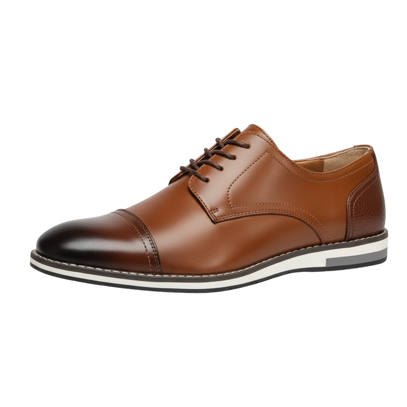 George | Men's Brown Lace-Up Shoes