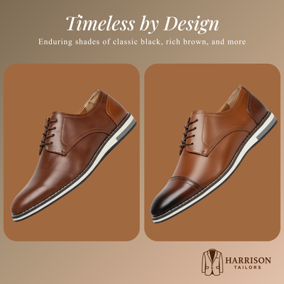 George | Men's Brown Lace-Up Shoes