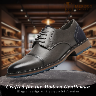 Nicholas | British Retro Lace-Up Derby Shoes