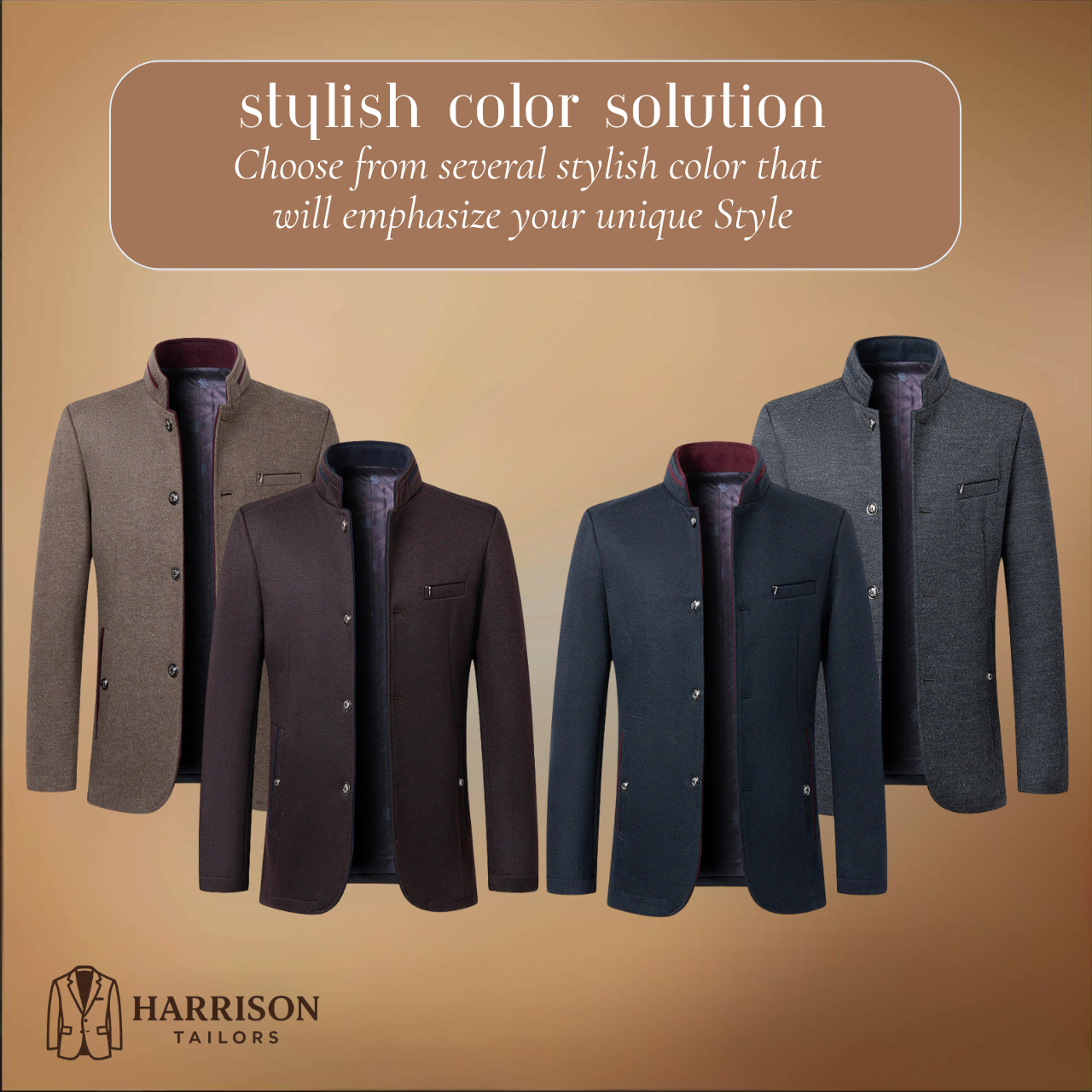 Alessandro | Wool Overcoat sets