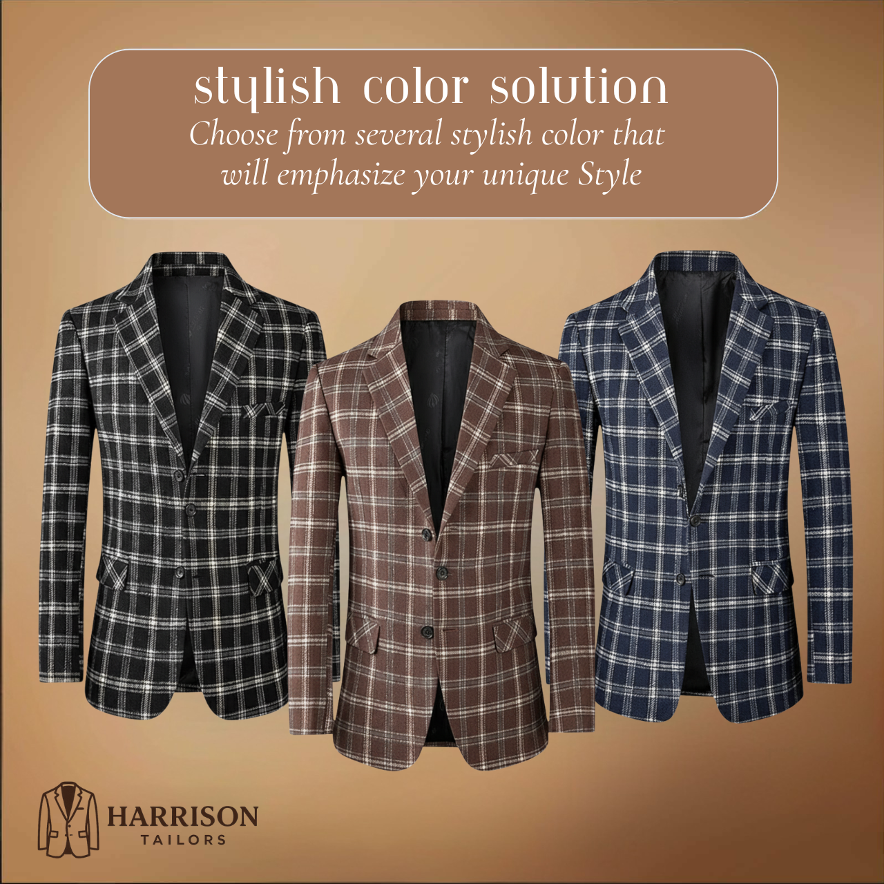 Alexander | Casual Checkered Blazer