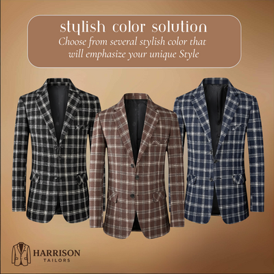 Alexander | Casual Checkered Blazer