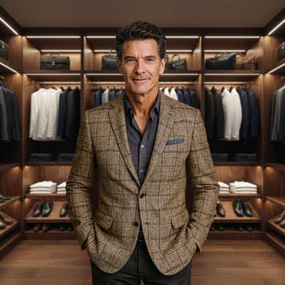 Monaco  | Premium Tailored Check Blazer