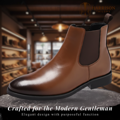 Thomas | Slip-On Mid-Calf Shoes