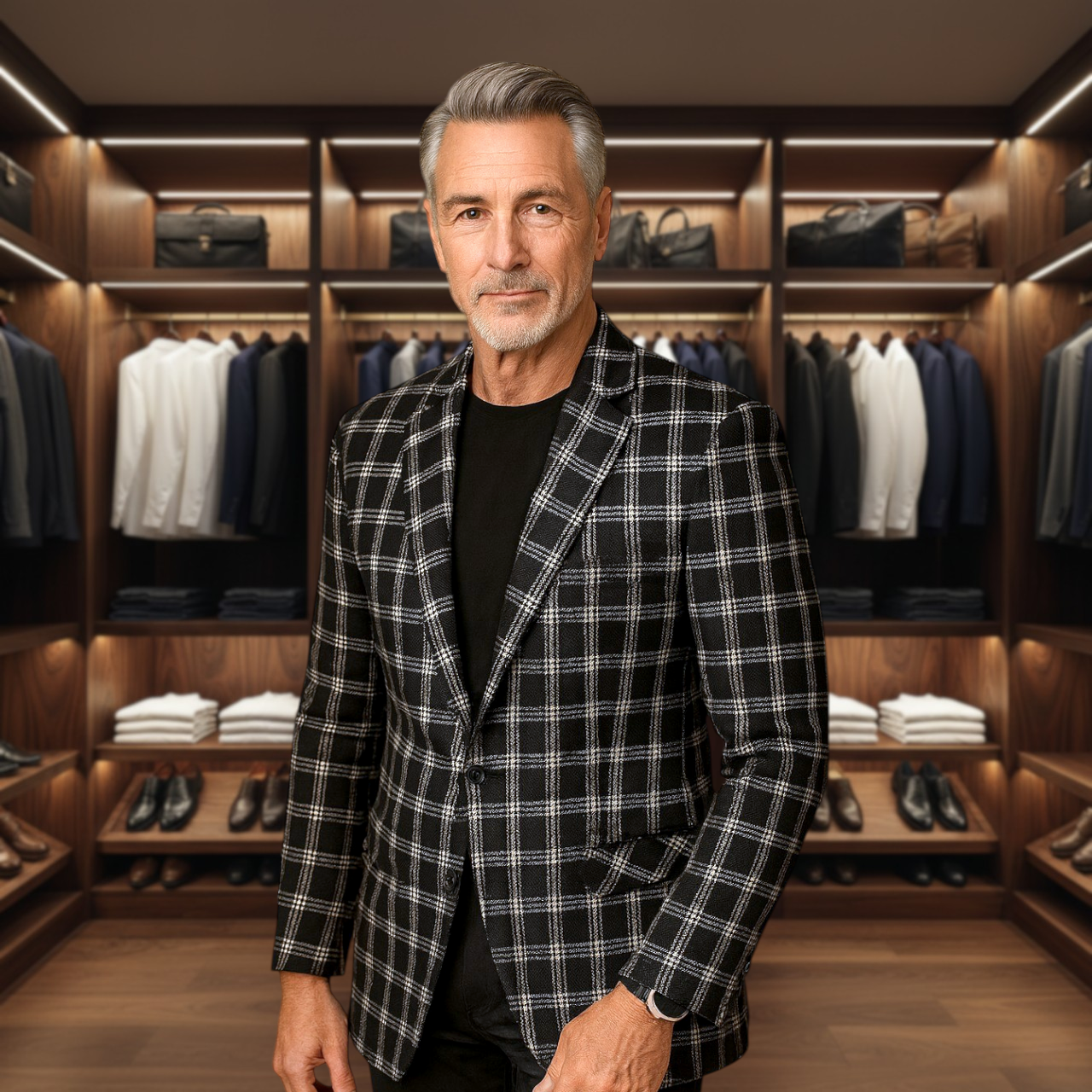 Alexander | Casual Checkered Blazer