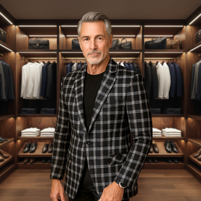 Alexander | Casual Checkered Blazer