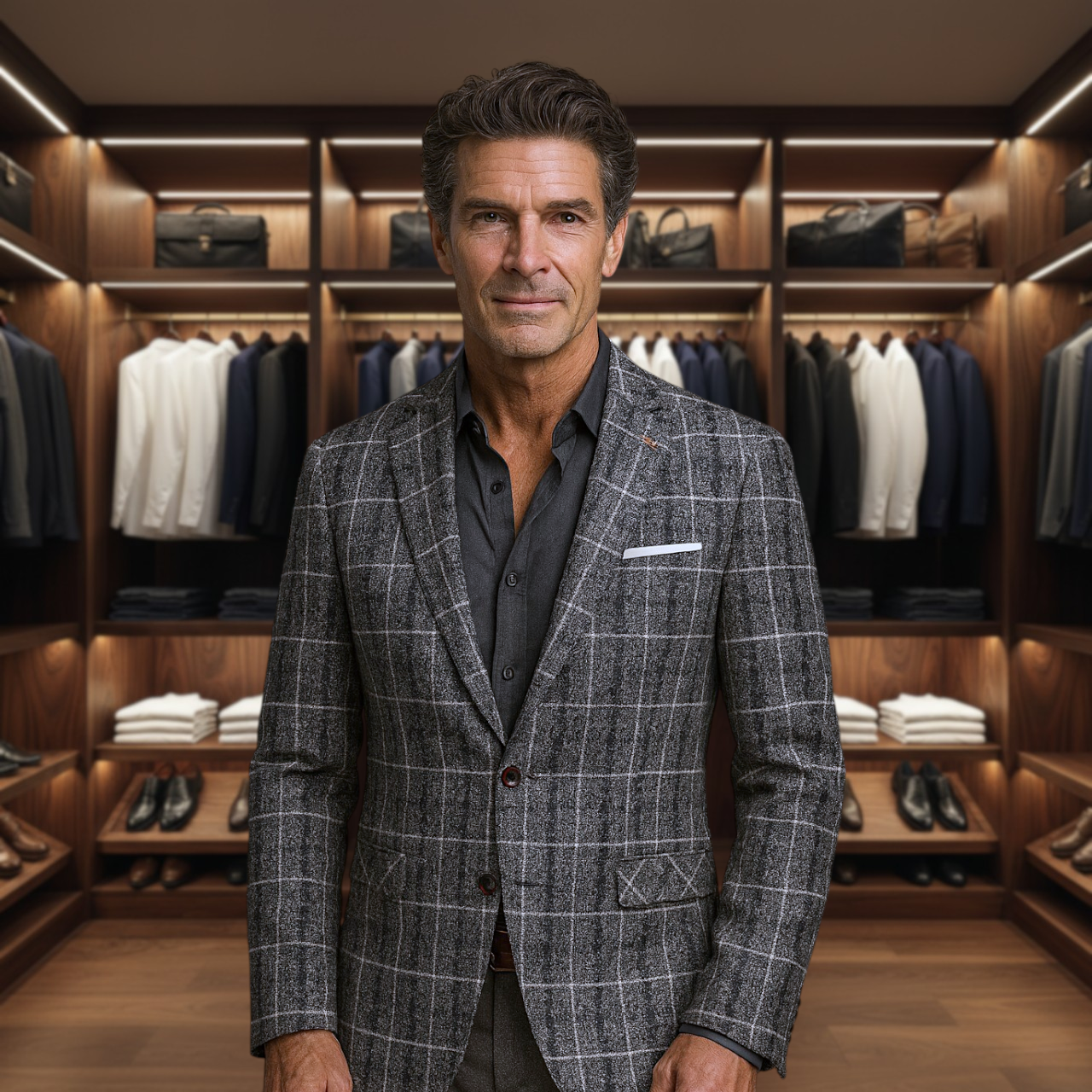 Glen | Classic Check, Modern Versatility