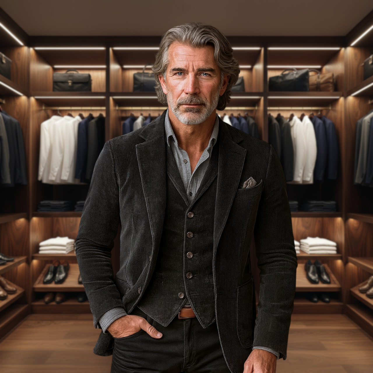 Benedict - Vintage Blazer & Waistcoat Set