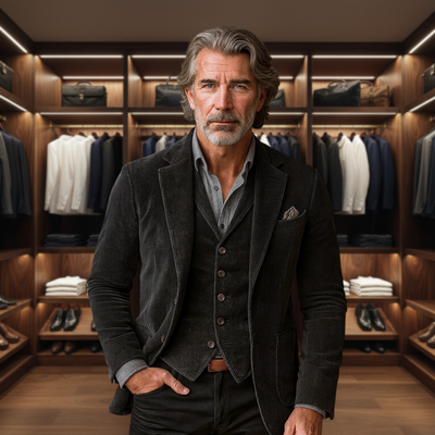 Benedict - Vintage Blazer & Waistcoat Set