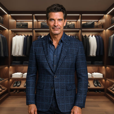 Monaco  | Premium Tailored Check Blazer