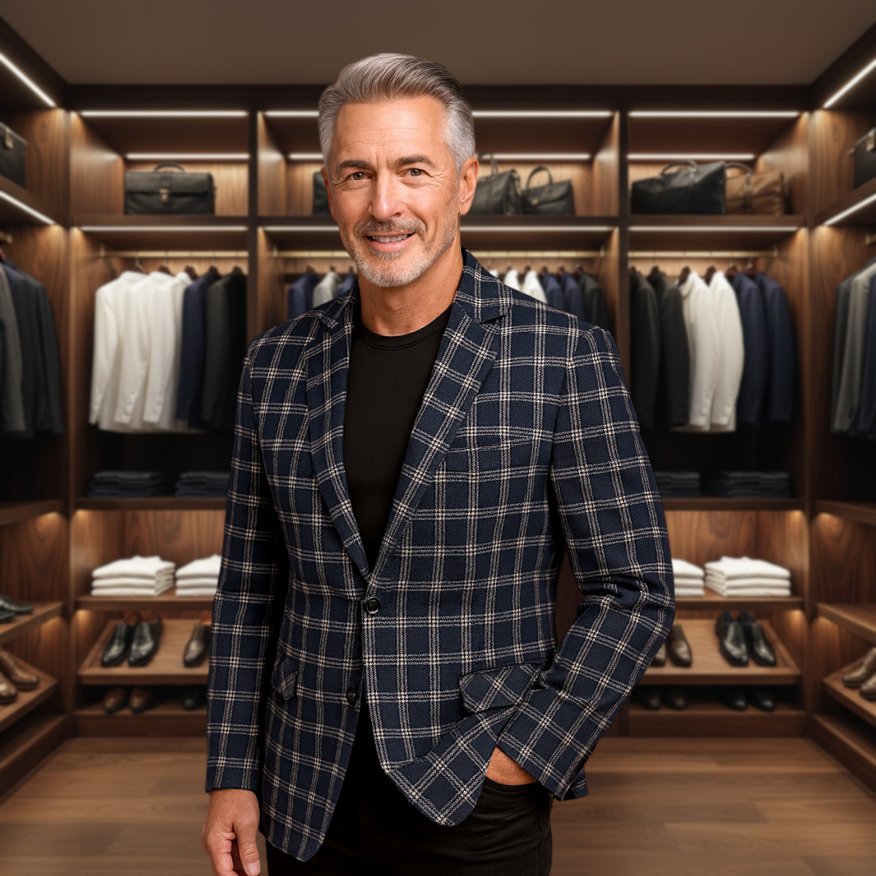 Alexander | Casual Checkered Blazer