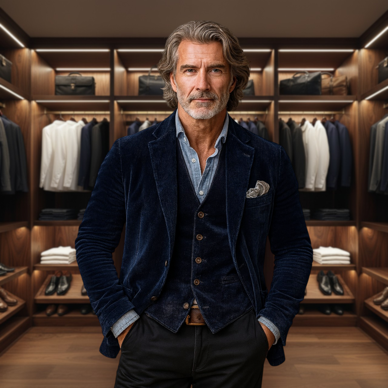 Benedict - Vintage Blazer & Waistcoat Set