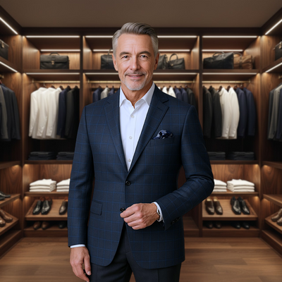 Bexley | British-Inspired Plaid Blazer