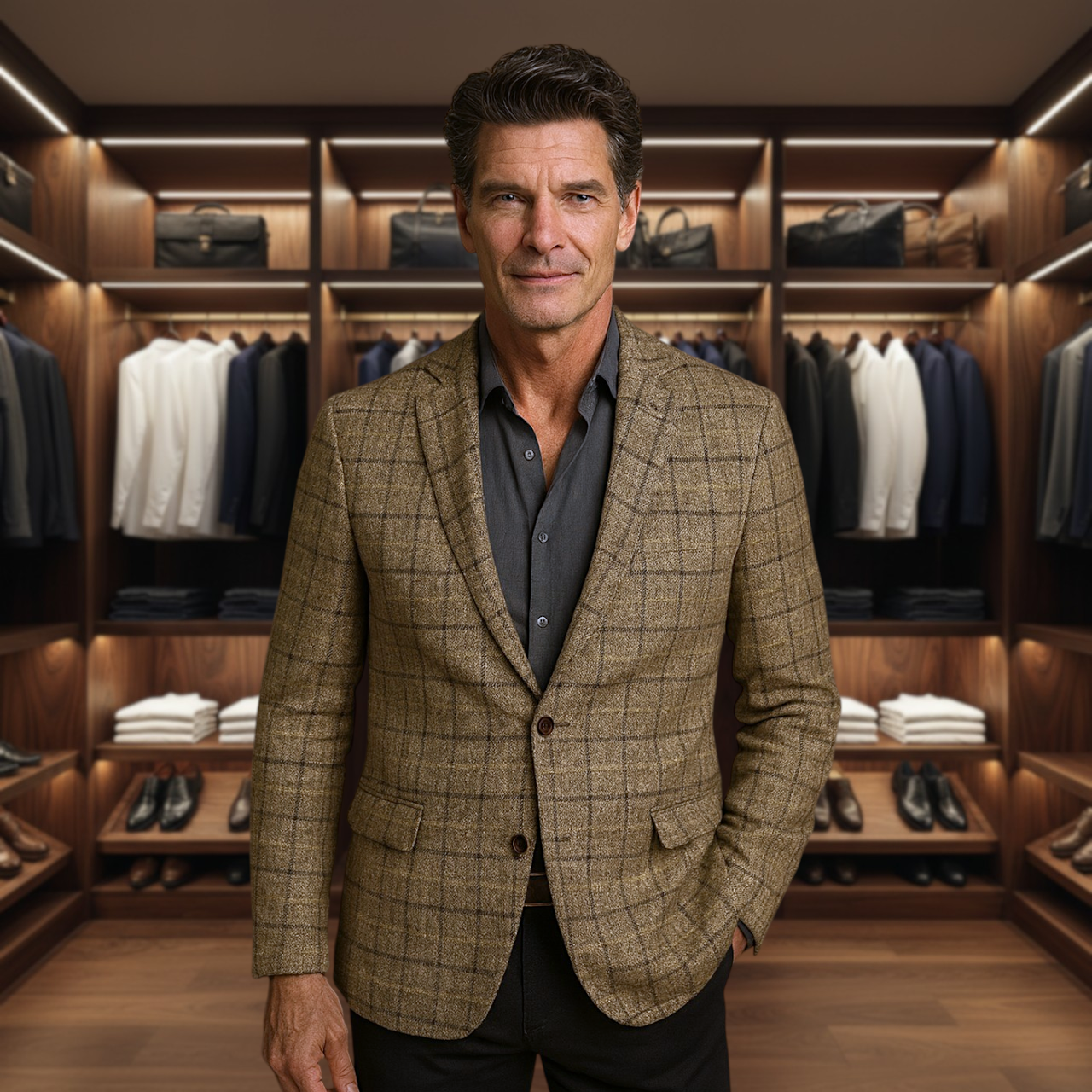 Glen | Classic Check, Modern Versatility